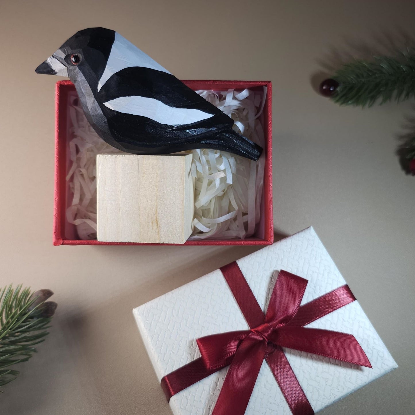 Bird Figurine with Gift Box Set