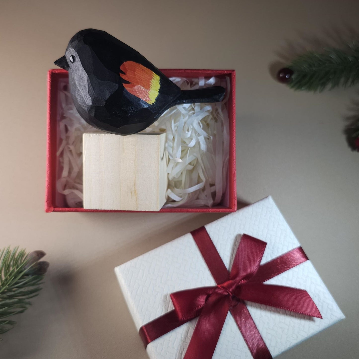 Bird Figurine with Gift Box Set