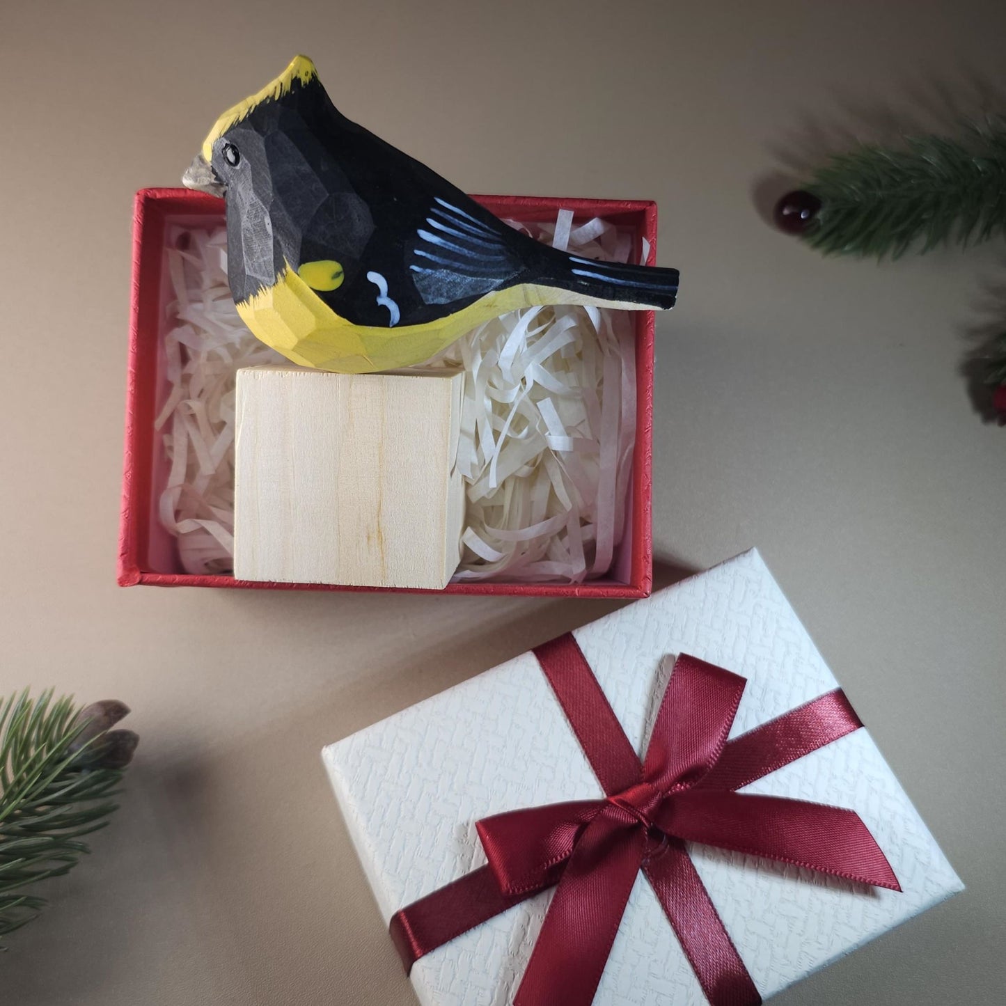 Bird Figurine with Gift Box Set