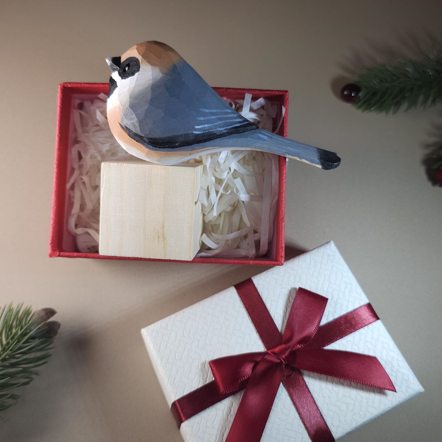 Bird Figurine with Gift Box Set