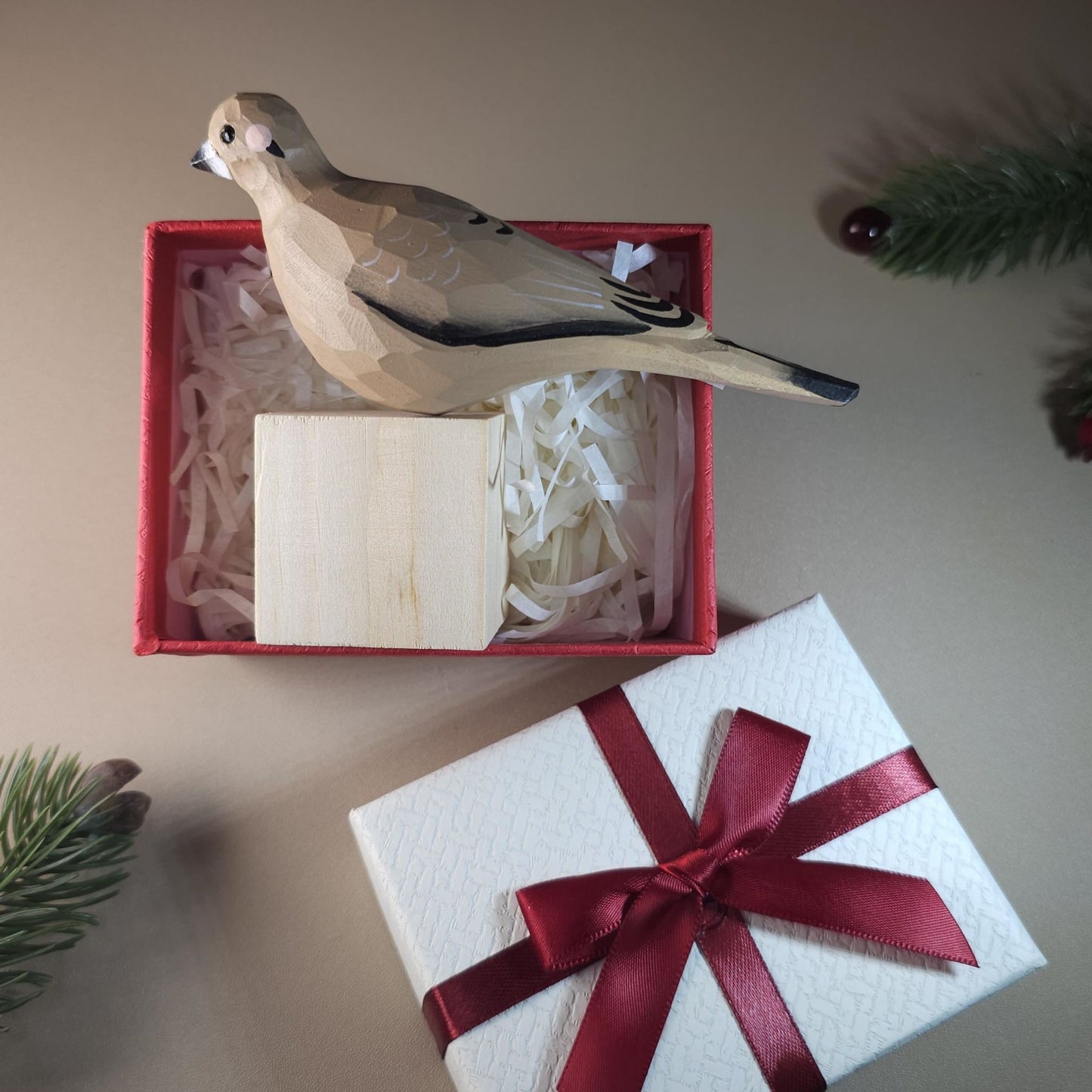 Bird Figurine with Gift Box Set