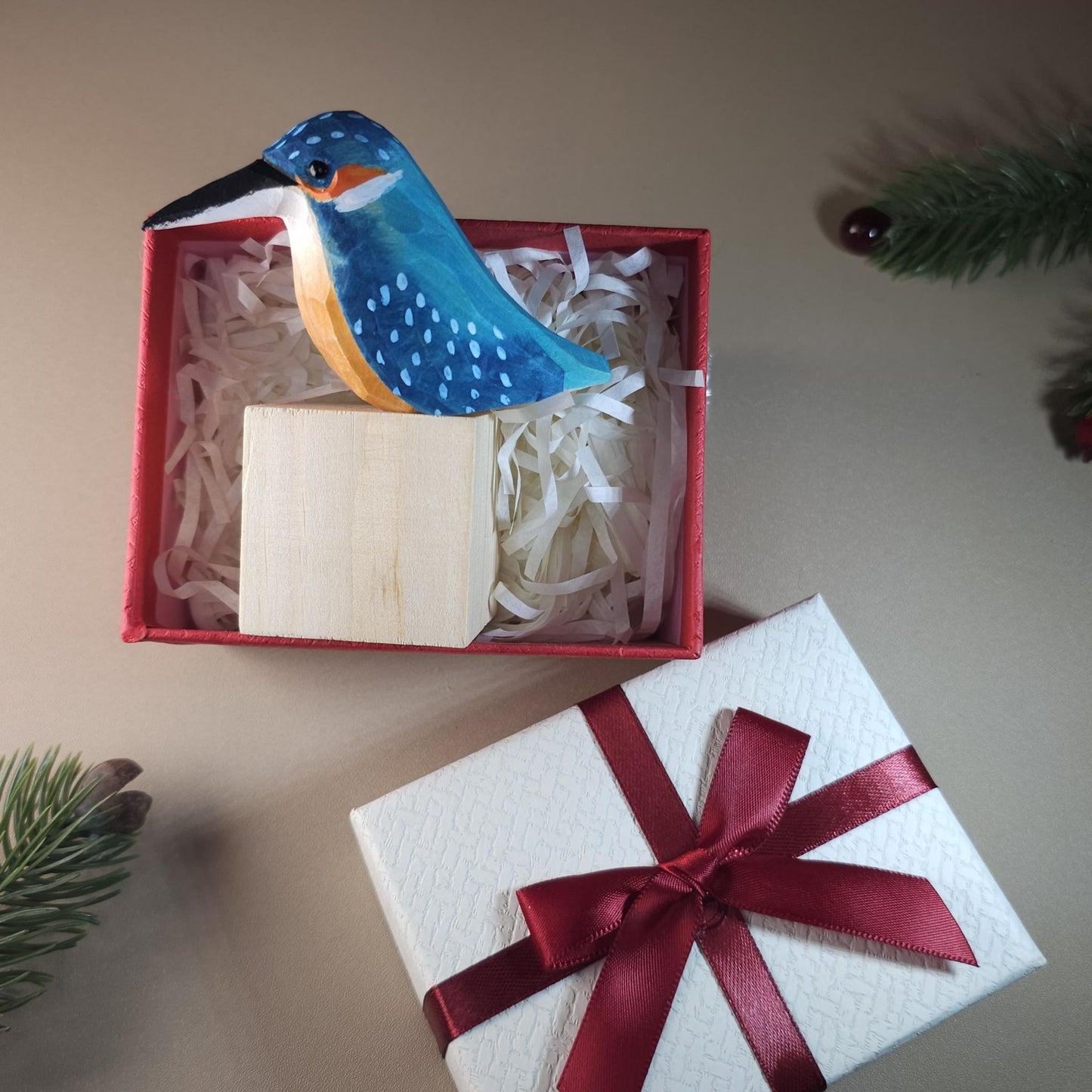 Bird Figurine with Gift Box Set