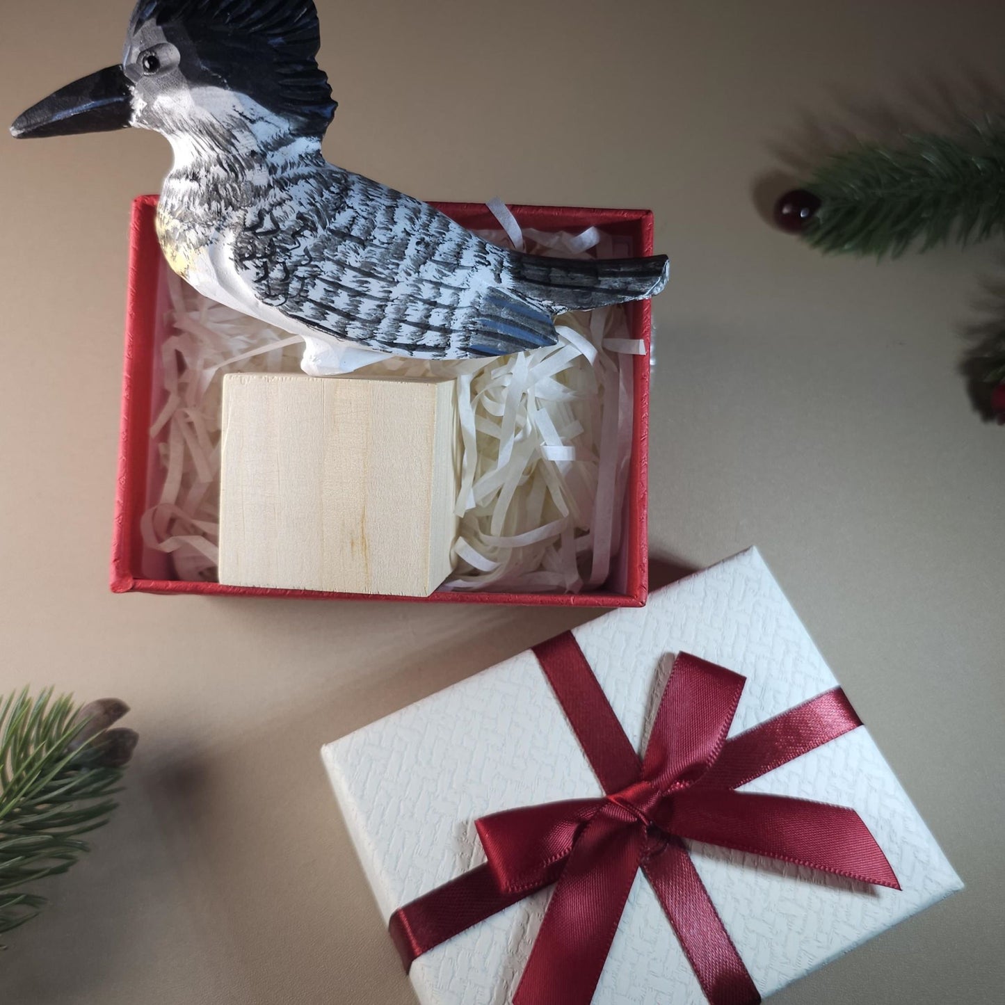 Bird Figurine with Gift Box Set