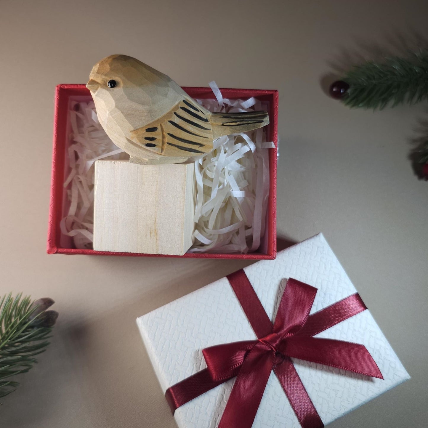 Bird Figurine with Gift Box Set