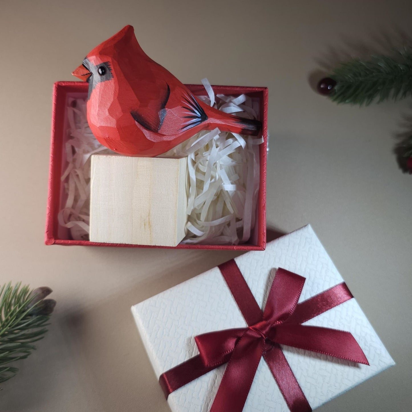 Bird Figurine with Gift Box Set