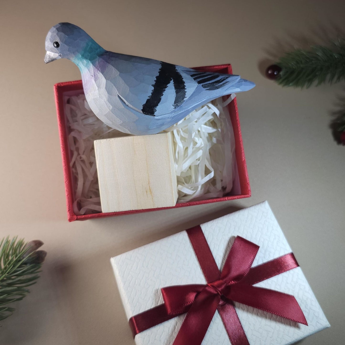 Bird Figurine with Gift Box Set