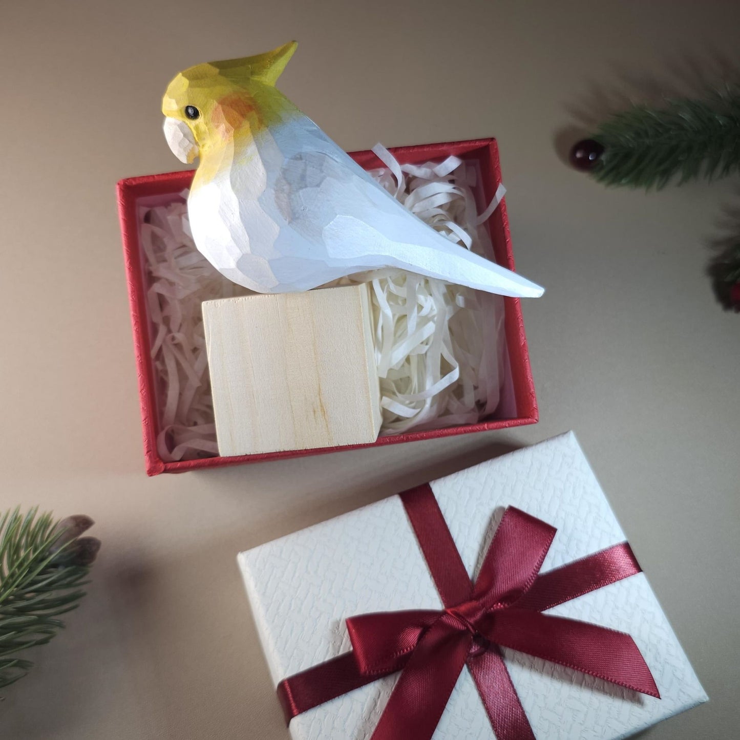 Bird Figurine with Gift Box Set