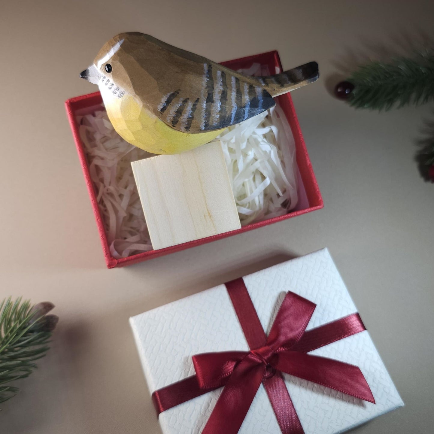 Bird Figurine with Gift Box Set