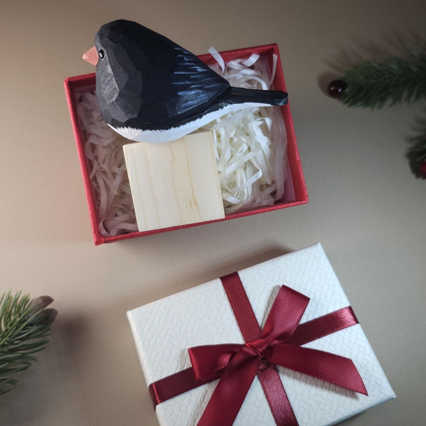 Bird Figurine with Gift Box Set