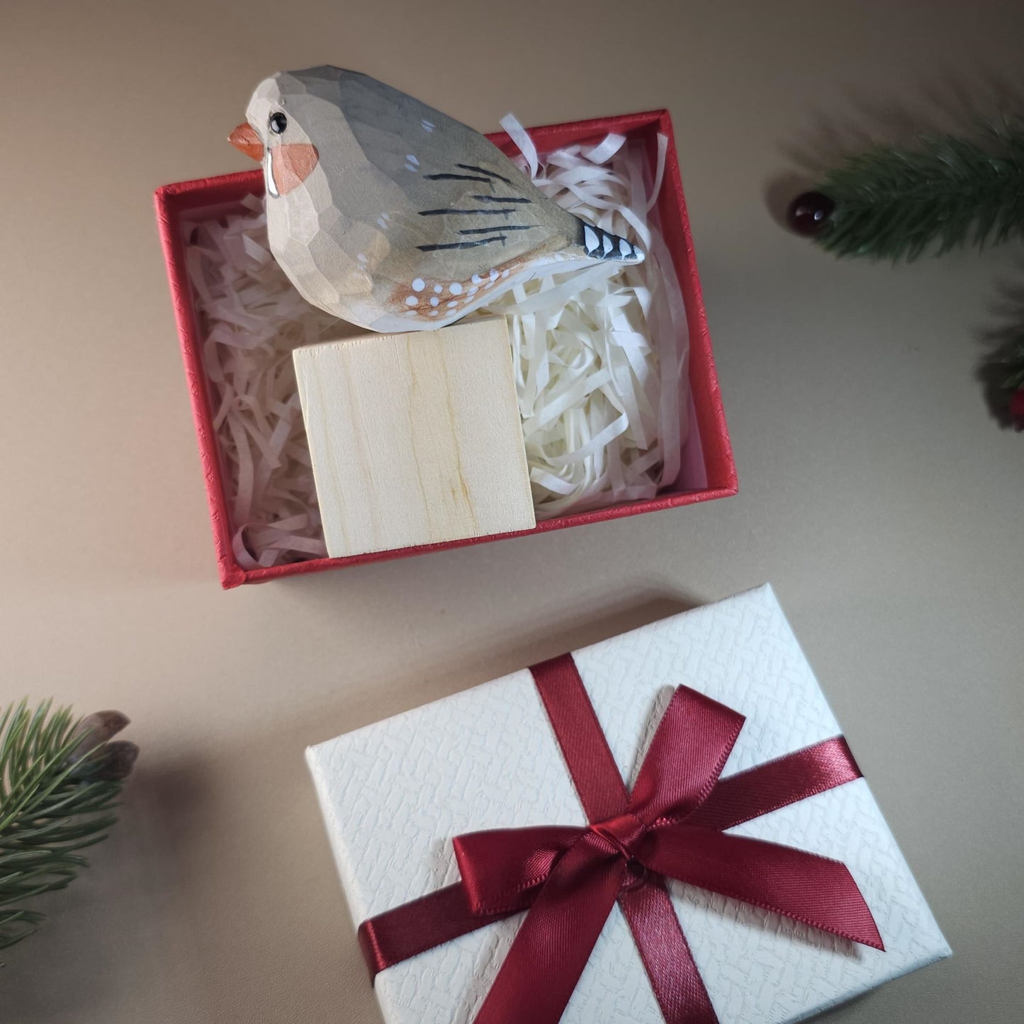 Bird Figurine with Gift Box Set