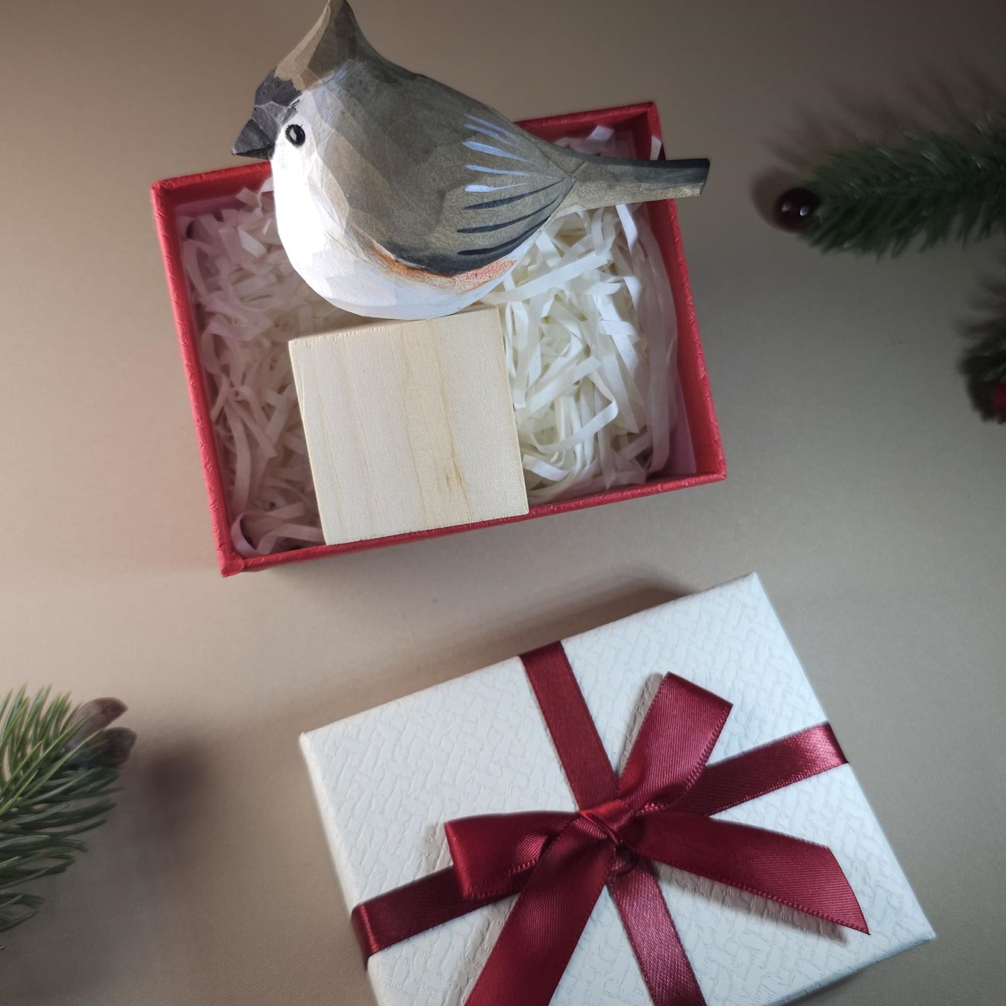 Bird Figurine with Gift Box Set