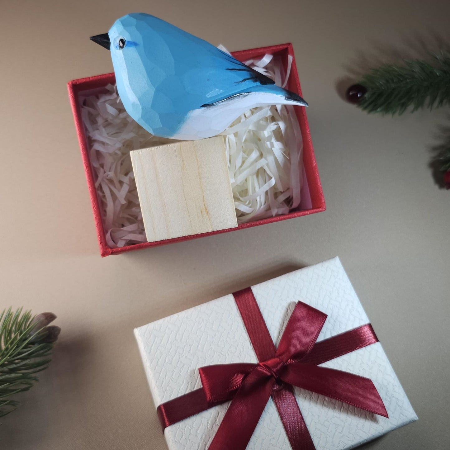 Bird Figurine with Gift Box Set