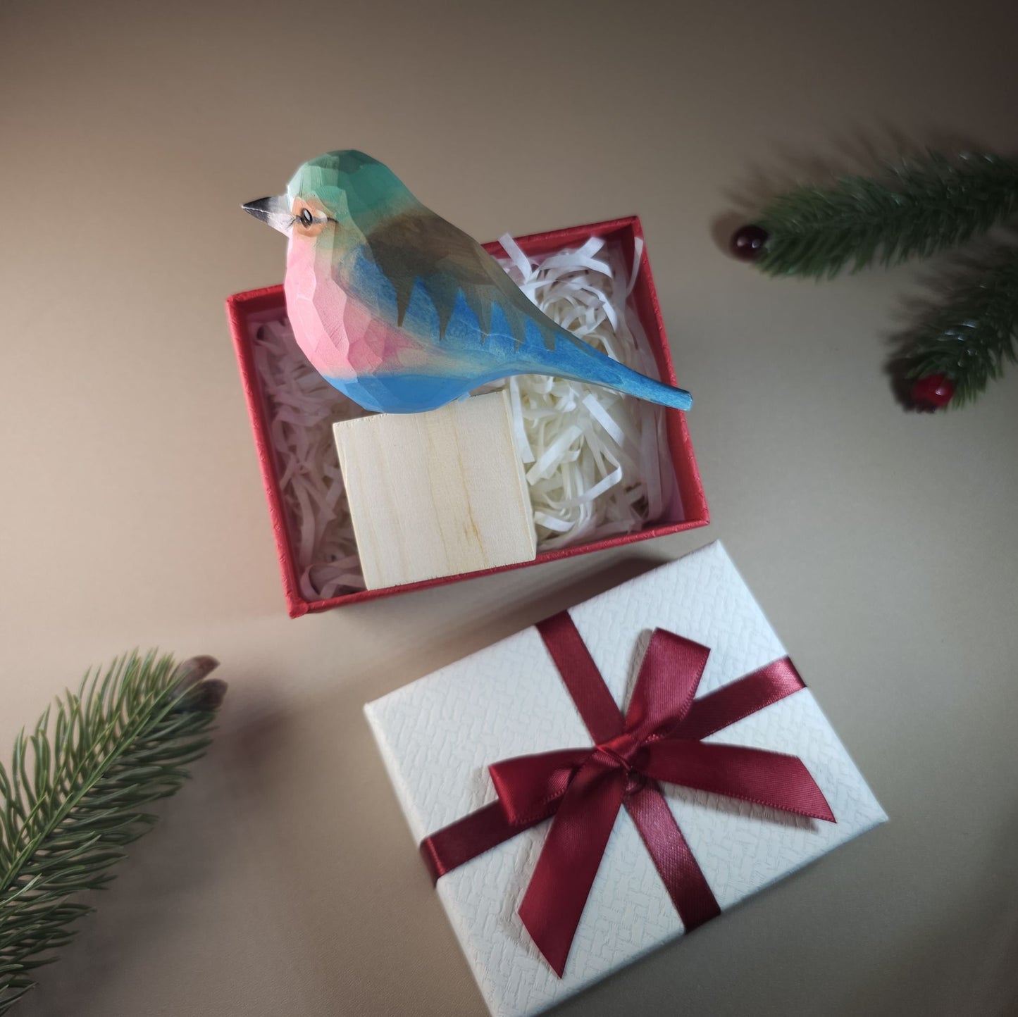 Bird Figurine with Gift Box Set