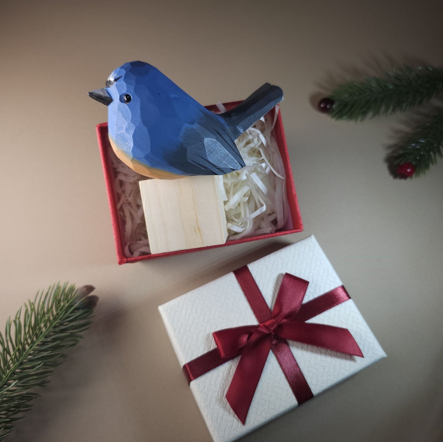 Bird Figurine with Gift Box Set