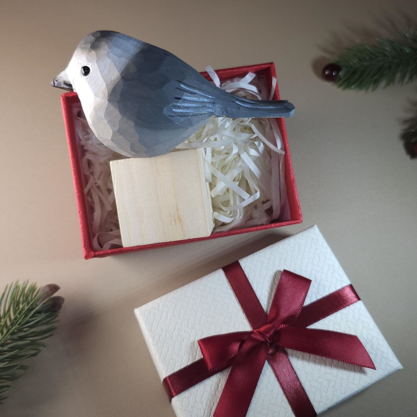 Bird Figurine with Gift Box Set