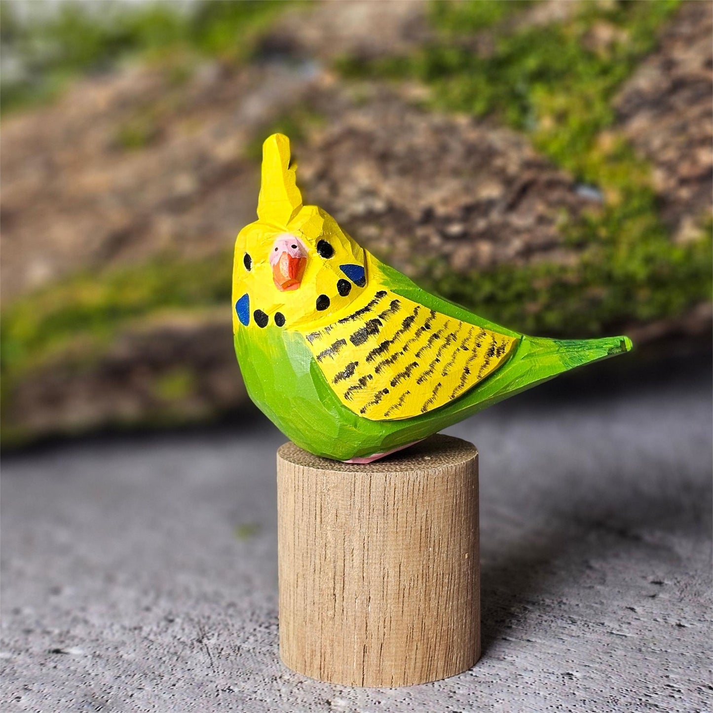 Budgie Figurine