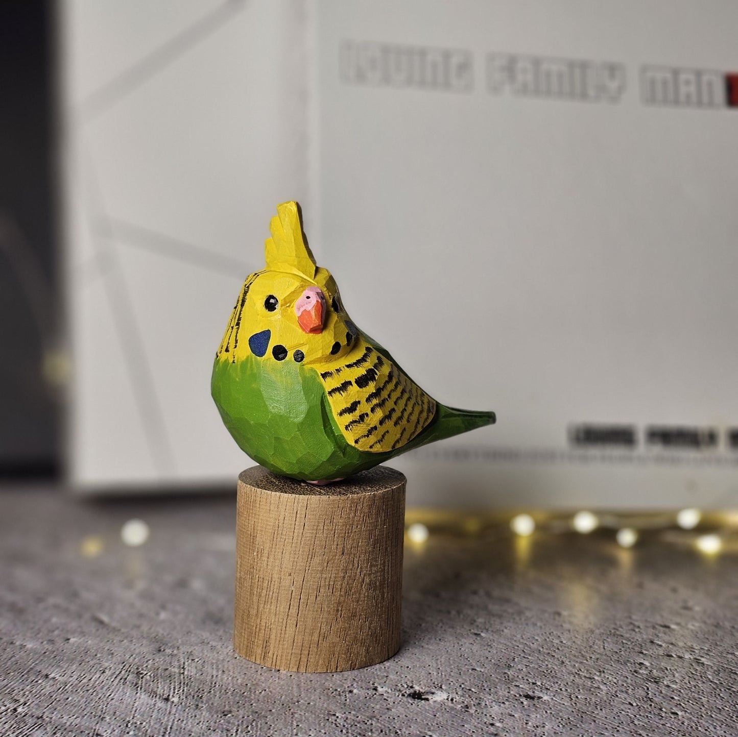 Budgie Figurine