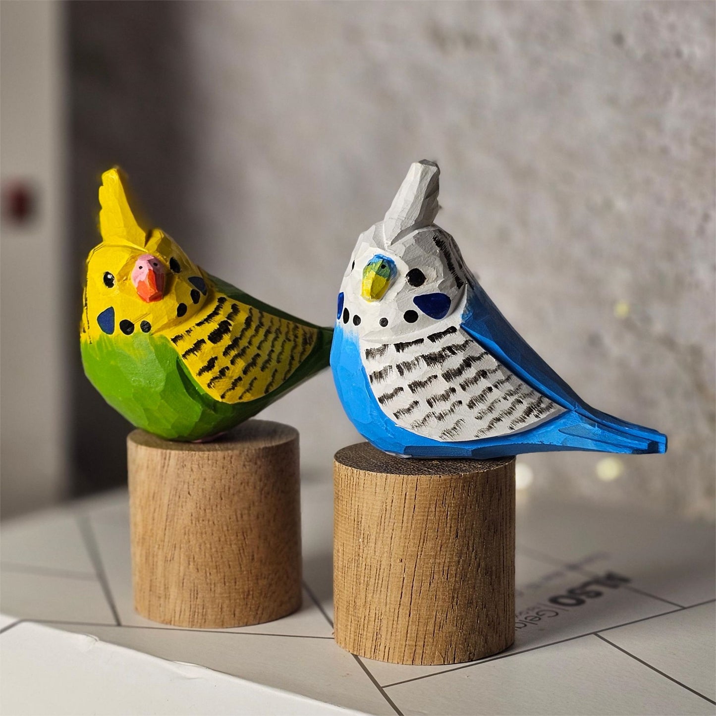 Budgie Figurine