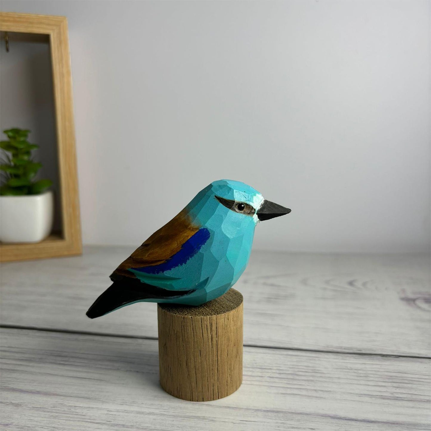 European Roller Figurine