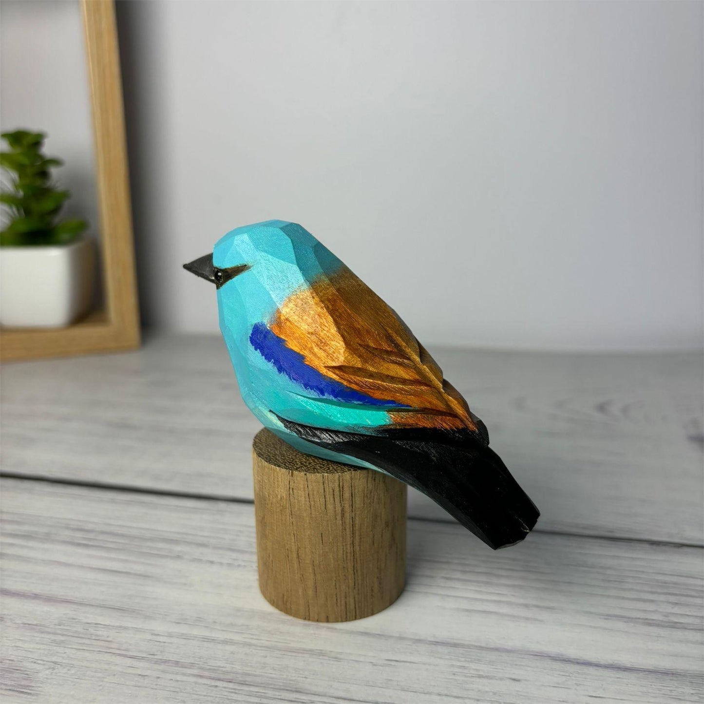 European Roller Figurine