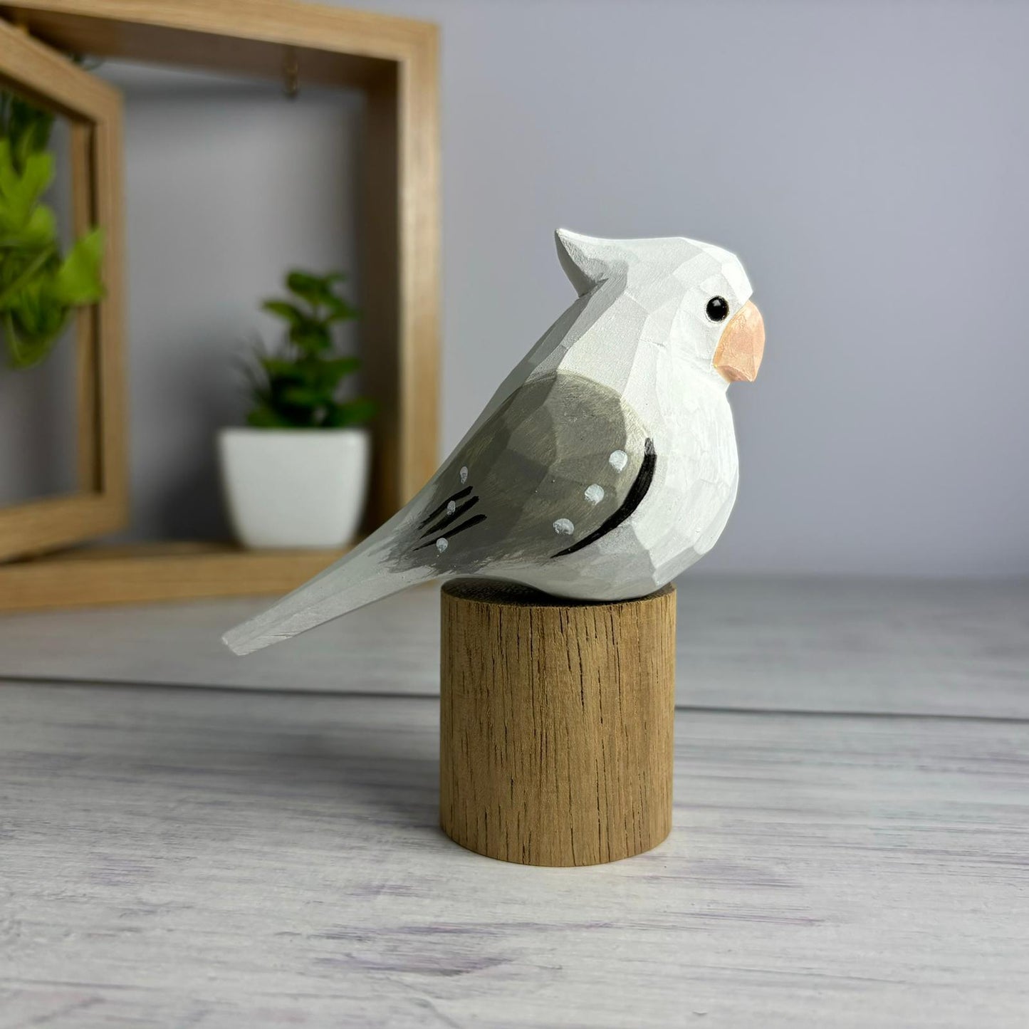 Cockatiel Pair figurine