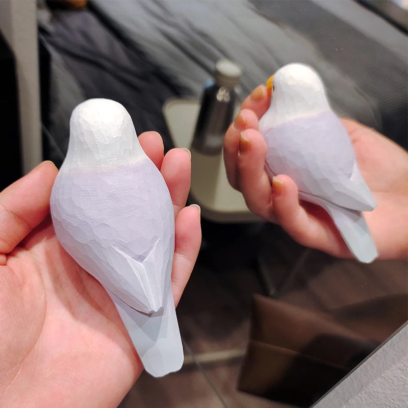 Lovebirds Sculpted Bird Decor